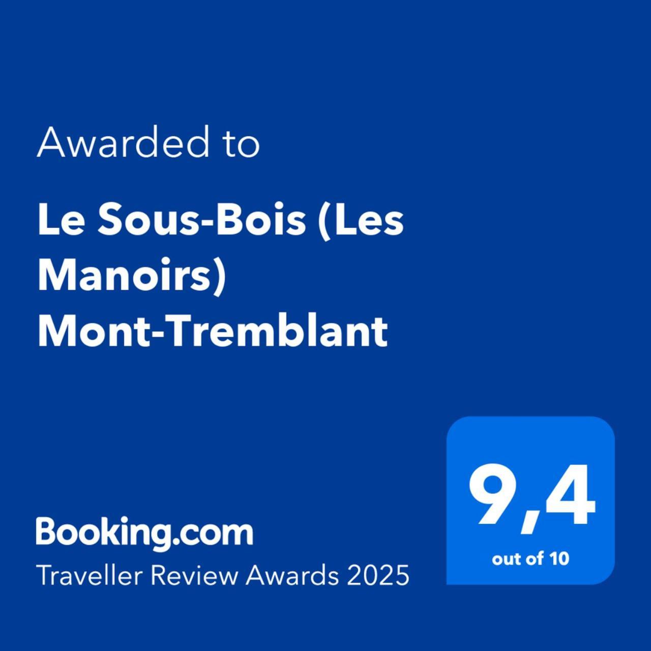 Le Sous-Bois Lejlighed Mont-Tremblant Eksteriør billede